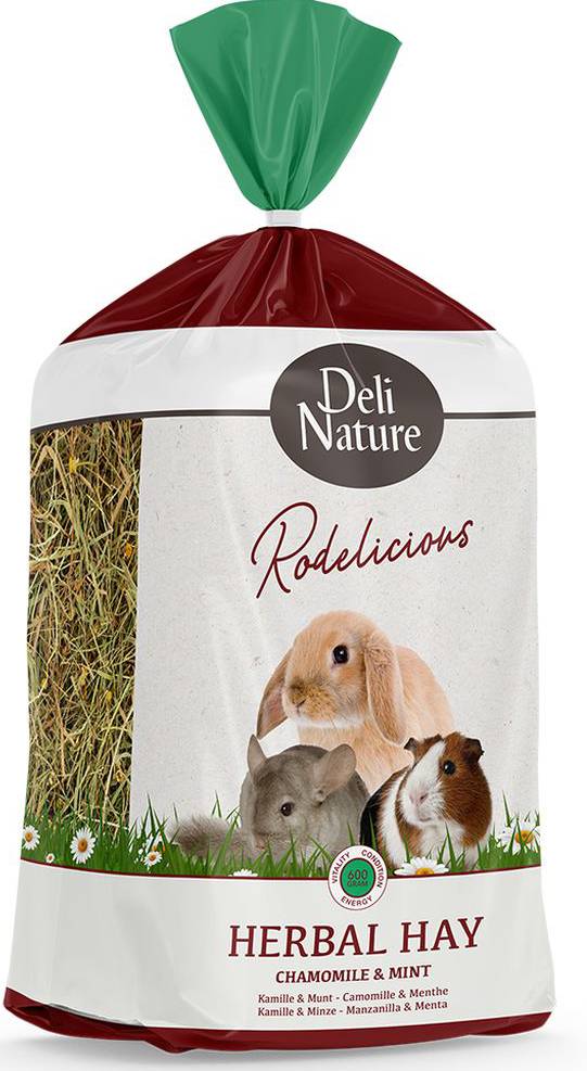 ΧΟΡΤΟ ΤΡΩΚΤΙΚΩΝ DELI NATURE RODELICIOUS TIMOTHY HAY ΧΑΜΟΜΗΛΙ - ΜΕΝΤΑ (600GR)