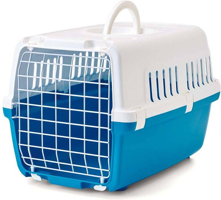 SAVIC ΚΛΟΥΒΙ ΜΕΤΑΦΟΡΑΣ SAVIC ZEPHOS ΛΕΥΚΟ ΜΠΛΕ ΜΕΤΑΛΛΙΚΗ ΠΟΡΤΑ (48X31,5X30CM)