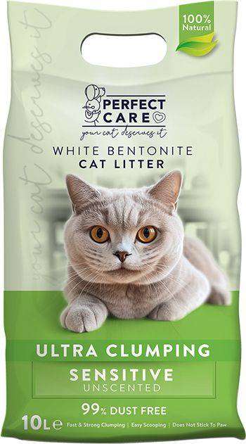 ΑΜΜΟΣ PERFECT CARE CAT LITTER SENSITIVE (10L) PERFECT CARE