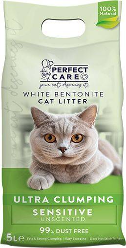 ΑΜΜΟΣ PERFECT CARE CAT LITTER SENSITIVE (5L) PERFECT CARE