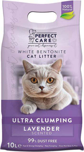 ΑΜΜΟΣ PERFECT CARE CAT LITTER ΜΠΕΤΟΝΙΤΗΣ ΛΕΒΑΝΤΑ (10LT) PERFECT CARE