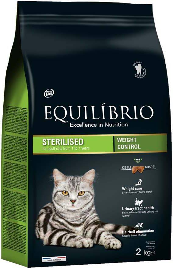 EQUILIBRIO ΤΡΟΦΗ ΓΑΤΑΣ EQUILIBRIO ADULT STERILISED (2KG)