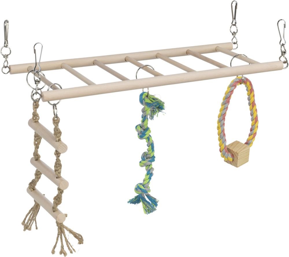 ΚΡΕΜΑΣΤΗ ΓΕΦΥΡΑ TRIXIE ΞΥΛΙΝΗ (35X15X15CM) TRIXIE