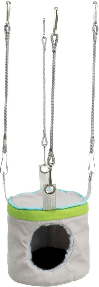 ΚΡΕΜΑΣΤΗ ΦΩΛΙΑ TRIXIE ΓΙΑ ΧΑΜΣΤΕΡ ΓΚΡΙ/ΠΡΑΣΙΝΟ (10X9CM)