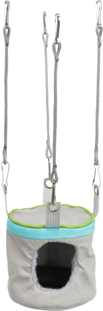 ΚΡΕΜΑΣΤΗ ΦΩΛΙΑ TRIXIE ΓΙΑ ΧΑΜΣΤΕΡ ΓΚΡΙ/ΓΑΛΑΖΙΟ (10X9CM) TRIXIE