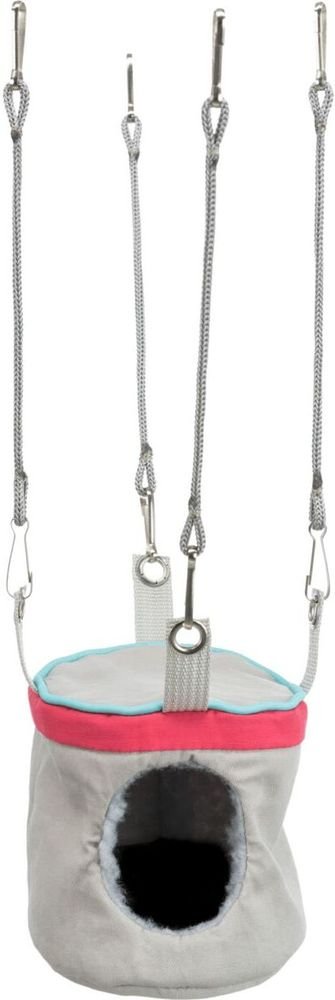 TRIXIE ΚΡΕΜΑΣΤΗ ΦΩΛΙΑ TRIXIE ΓΙΑ ΧΑΜΣΤΕΡ ΓΚΡΙ/ΚΟΚΚΙΝΟ (10X9CM)