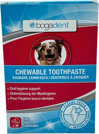 ΟΔΟΝΤΟΠΑΣΤΑ ΜΑΣΩΜΕΝΟΥ ΧΑΠΙΟΥ BOGADENT CHEWABLE (30ΤΜΧ/48GR) BOGAR