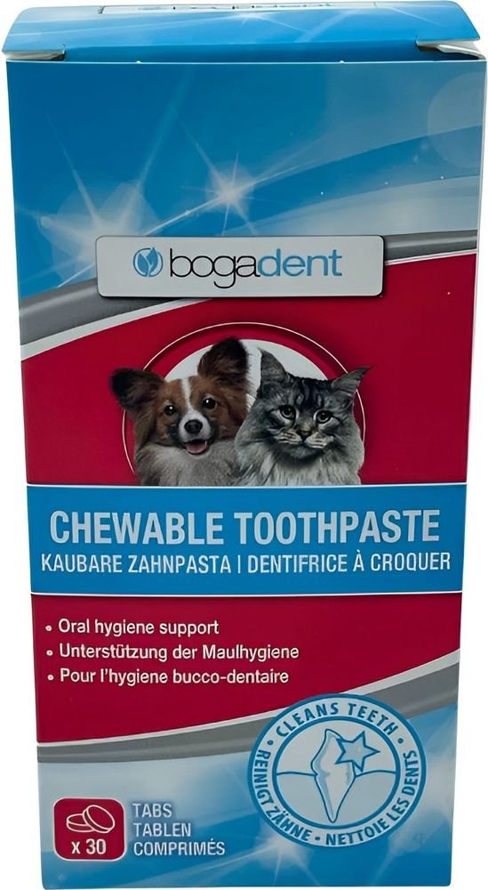 BOGAR ΟΔΟΝΤΟΠΑΣΤΑ ΜΑΣΩΜΕΝΟΥ ΧΑΠΙΟΥ BOGADENT CHEWABLE (30ΤΜΧ/15GR)