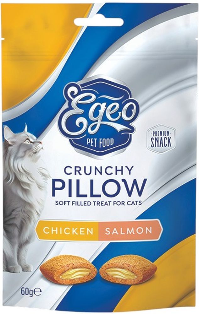 EGEO ΜΠΙΣΚΟΤΑ EGEO CRUNCHY PILLOW ADULT ΚΟΤΟΠΟΥΛΟ ΜΕ ΣΟΛΟΜΟ (60GR)
