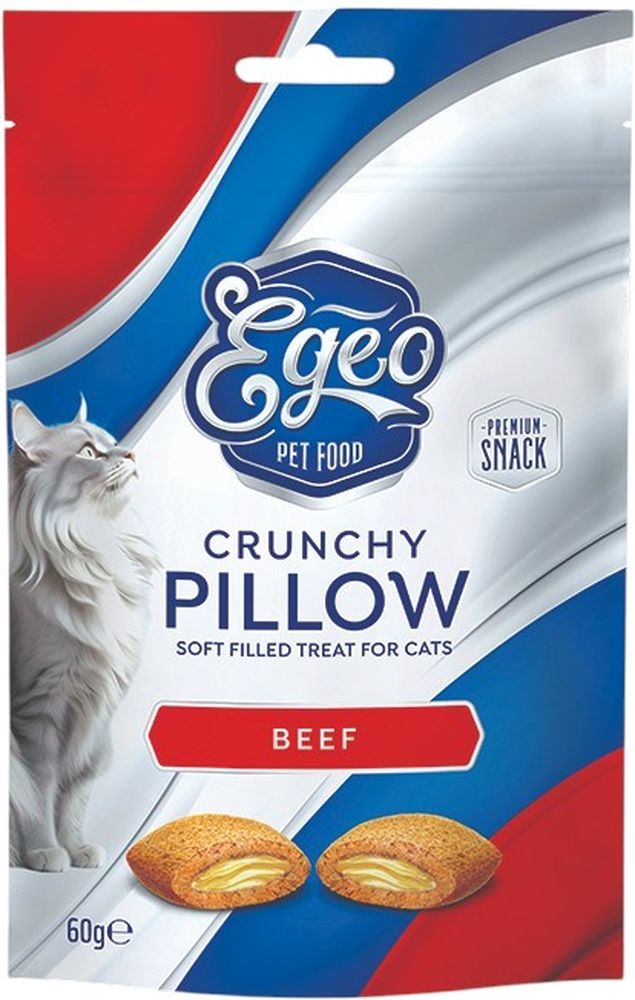 ΜΠΙΣΚΟΤΑ EGEO CRUNCHY PILLOW ADULT ΒΟΔΙΝΟ (60GR)