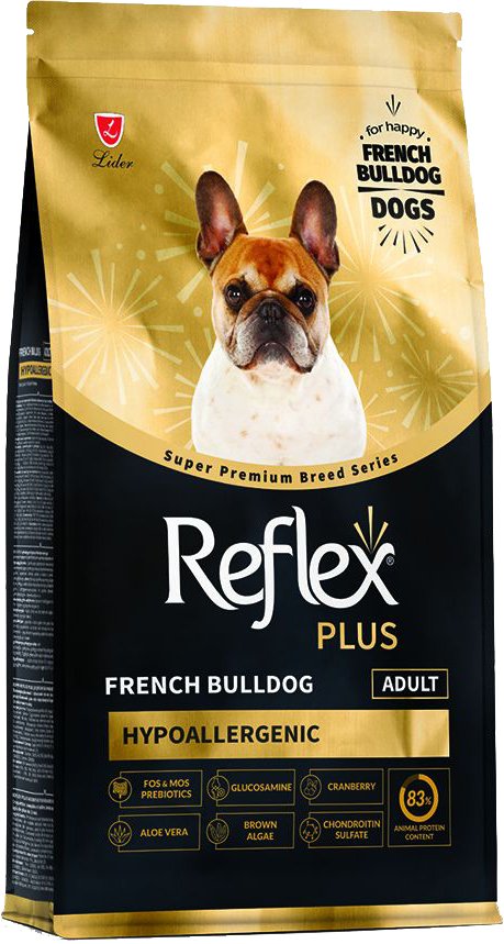 ΤΡΟΦΗ REFLEX PLUS BREED FRENCH BULLDOG ADULT HYPOALLERGENIC (3KG)
