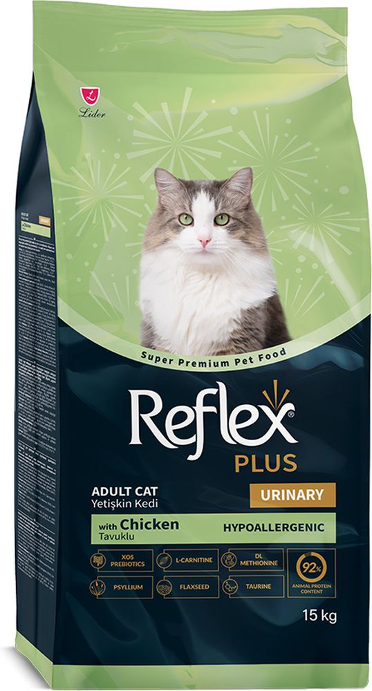 ΤΡΟΦΗ ΓΑΤΑΣ REFLEX PLUS ADULT URINARY ΚΟΤΟΠΟΥΛΟ (15KG) REFLEX PLUS