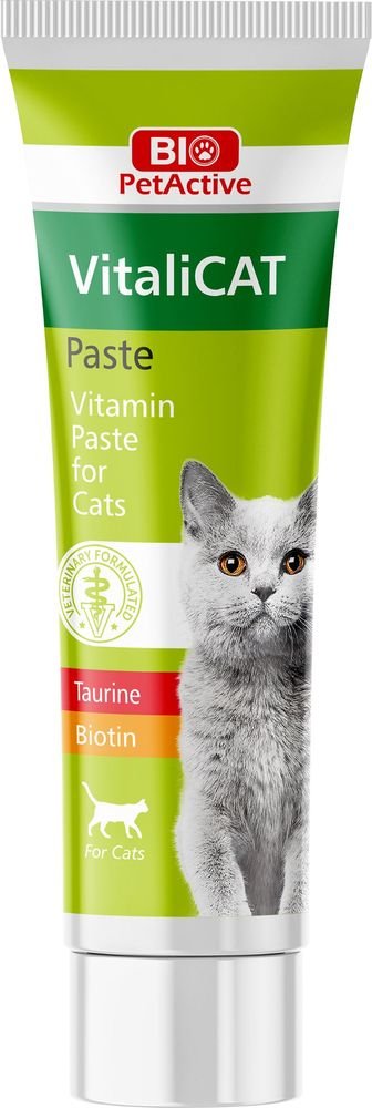 BIO PETACTIVE ΣΥΜΠΛΗΡΩΜΑ BIO PETACTIVE VITALICAT PASTE (100ML)