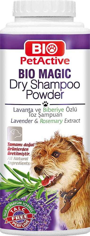 BIO PETACTIVE ΣΑΜΠΟΥΑΝ BIO PETACTIVE BIODENT ΞΗΡΟΥ ΚΑΘΑΡΙΣΜΟΥ MAGIC DRY POWDER (150GR)