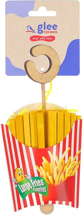 ΚΡΕΜΑΣΤΟ ΠΑΙΧΝΙΔΙ GLEE LARGE FRIES (18X9CM)