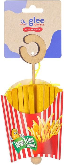 GLEE ΚΡΕΜΑΣΤΟ ΠΑΙΧΝΙΔΙ GLEE LARGE FRIES (18X9CM)
