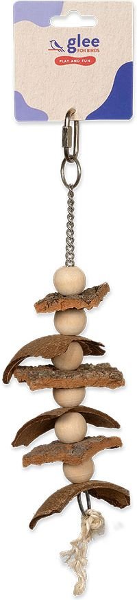 GLEE ΚΡΕΜΑΣΤΟ ΠΑΙΧΝΙΔΙ GLEE NATURAL CORK KEBAB (20X8CM)