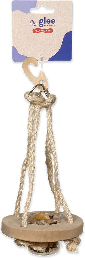 GLEE ΚΡΕΜΑΣΤΟ ΠΑΙΧΝΙΔΙ GLEE HANGING JAVA TRUNK FEEDER (15X23CM)