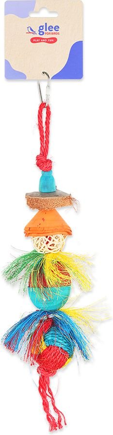 GLEE ΚΡΕΜΑΣΤΟ ΠΑΙΧΝΙΔΙ GLEE MONKEY BALL PREENER (38X5CM)