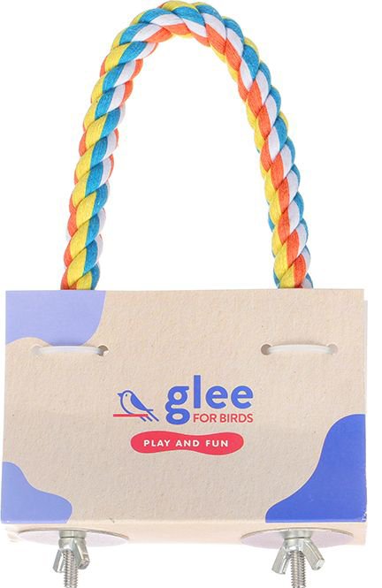 ΠΑΙΧΝΔΙ ΠΤΗΝΩΝ GLEE COTTON ROPE PERCH SMALL (45CM) GLEE
