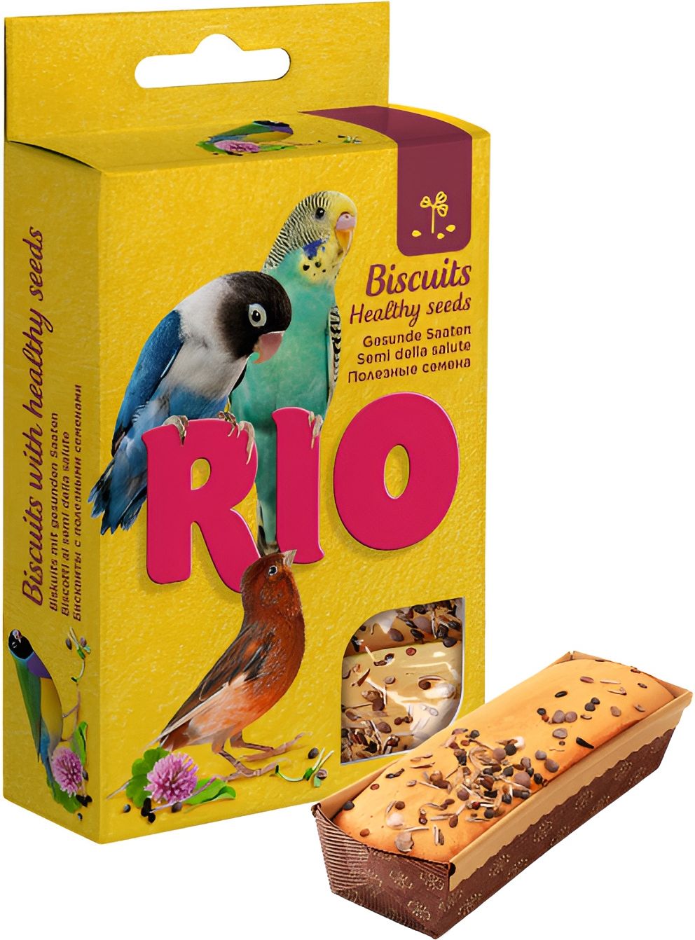 ΜΠΙΣΚΟΤΑ ΠΤΗΝΩΝ RIO HEALTHY SEEDS ΓΙΑ ΟΛΑ ΤΑ ΠΤΗΝΑ (5ΤΜΧ) RIO