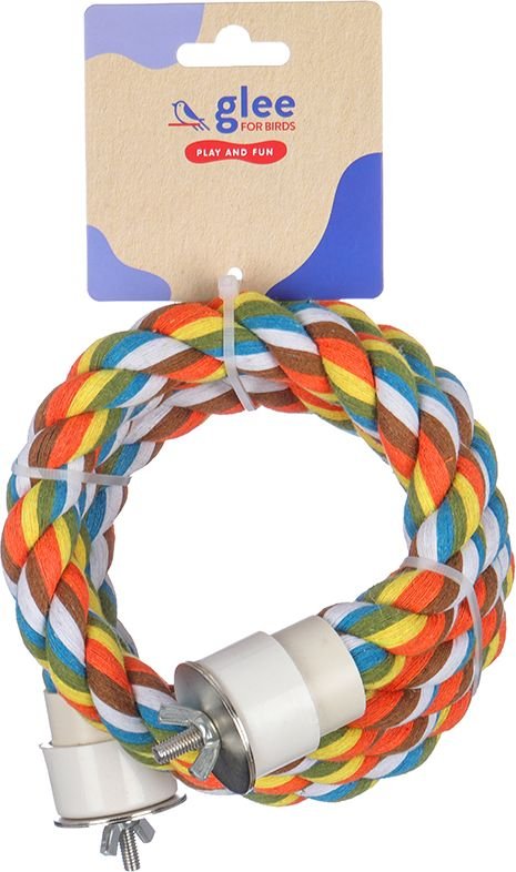 ΠΑΙΧΝΔΙ ΠΤΗΝΩΝ GLEE CURLED COTTON PERCH (155CM) GLEE