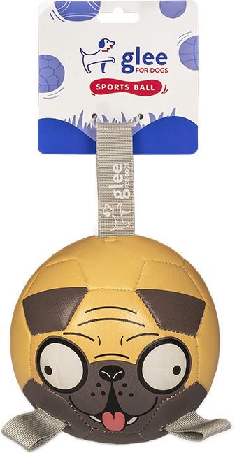 ΠΑΙΧΝΙΔΙ GLEE SOCCER BALL PUG (15X15CM) GLEE