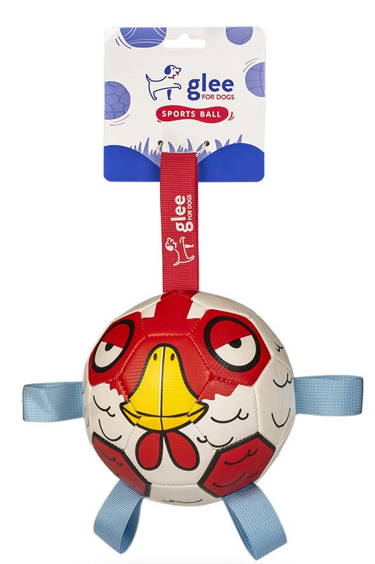 ΠΑΙΧΝΙΔΙ GLEE SOCCER BALL CHICKEN (15X15CM)