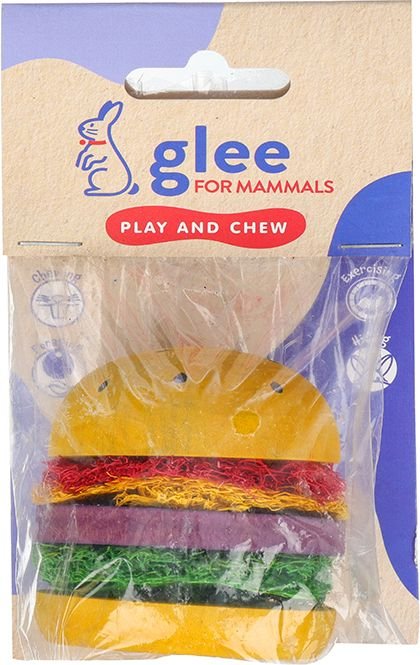 ΠΑΙΧΝΙΔΙ ΤΡΩΚΤΙΚΩΝ GLEE HAMBURGER CHEW (6CM)