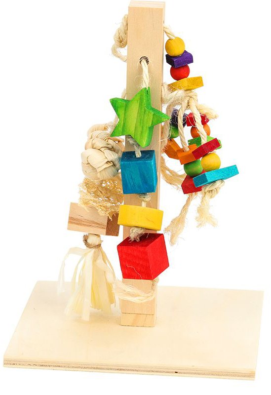GLEE ΠΑΙΧΝΙΔΙ ΤΡΩΚΤΙΚΩΝ GLEE RABBIT PLAY POST (18X18X23CM)