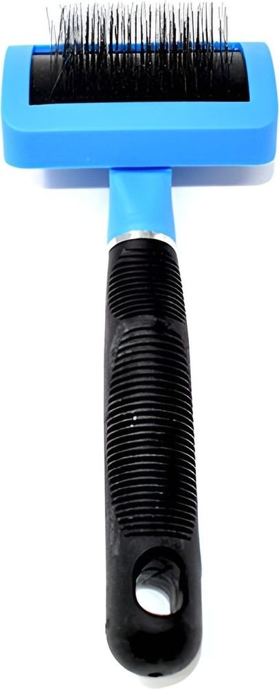 ΒΟΥΡΤΣΑ WAΗL PET ΓΙΑ ΓΑΤΕΣ METAL SLICKER BRUSH 2999-7200 ΜΠΛΕ WAHL