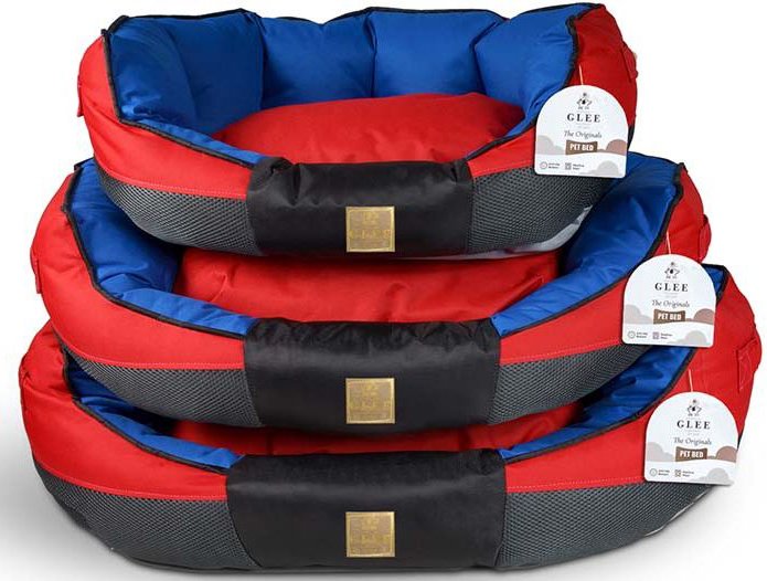 ΣΕΤ 3 ΤΜΧ ΚΡΕΒΑΤΙΑ GLEE ALL SEASONS ΚΟΚΚΙΝΟ ΜΠΛΕ