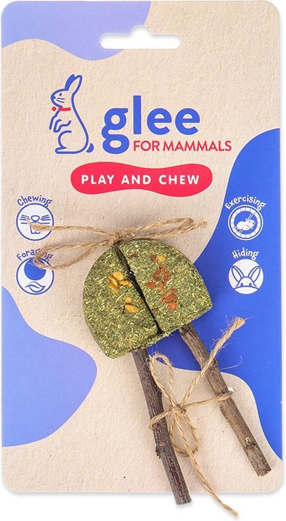 ΛΙΧΟΥΔΙΑ ΤΡΩΚΤΙΚΩΝ GLEE TIMOTHY APPLE - CARROT LOLLIPOP (8,5CM)