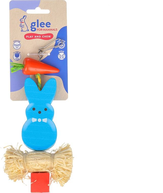 GLEE ΠΑΙΧΝΙΔΙ ΤΡΩΚΤΙΚΩΝ GLEE BUNNY CHEW (19CM)