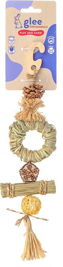 ΠΑΙΧΝΙΔΙ ΤΡΩΚΤΙΚΩΝ GLEE RING N' POM POM (19CM)