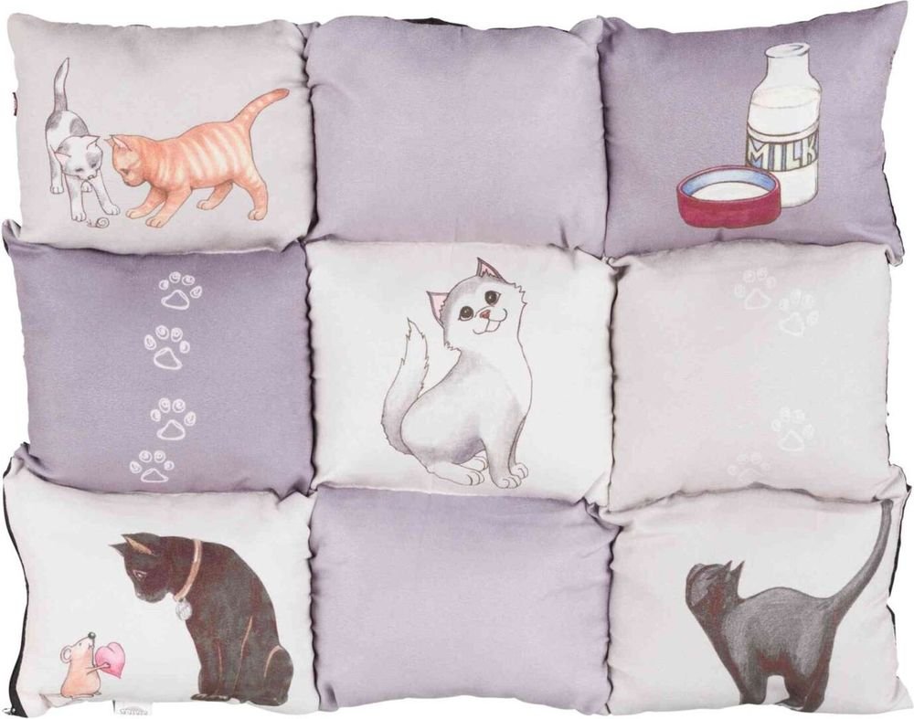 TRIXIE ΣΤΡΩΜΑ TRIXIE LYING MAT PATCHWORK CAT (55X45CM)