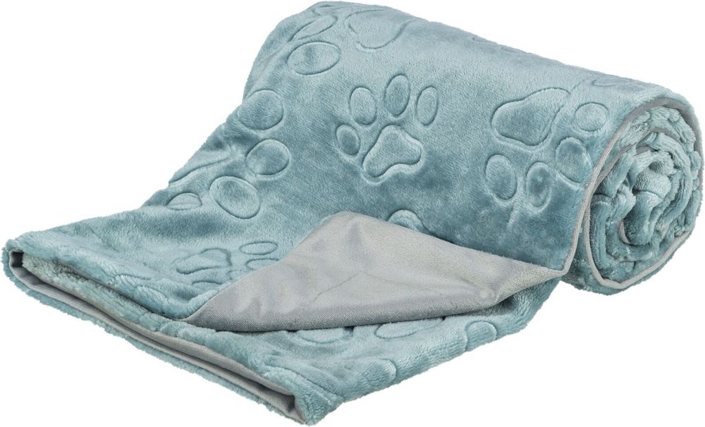 ΚΟΥΒΕΡΤΑ ΓΑΤΑΣ TRIXIE BLANKET BARRY ΜΠΛΕ ΓΚΡΙ (70X50CM) TRIXIE