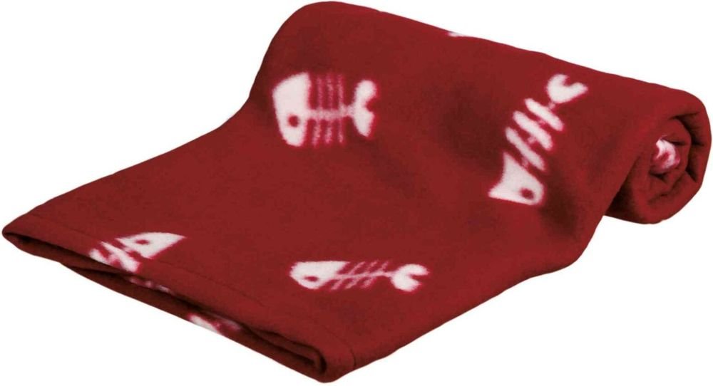 ΚΟΥΒΕΡΤΑ ΓΑΤΑΣ TRIXIE BLANKET BEANY ΚΟΚΚΙΝΗ (100Χ70CM) TRIXIE