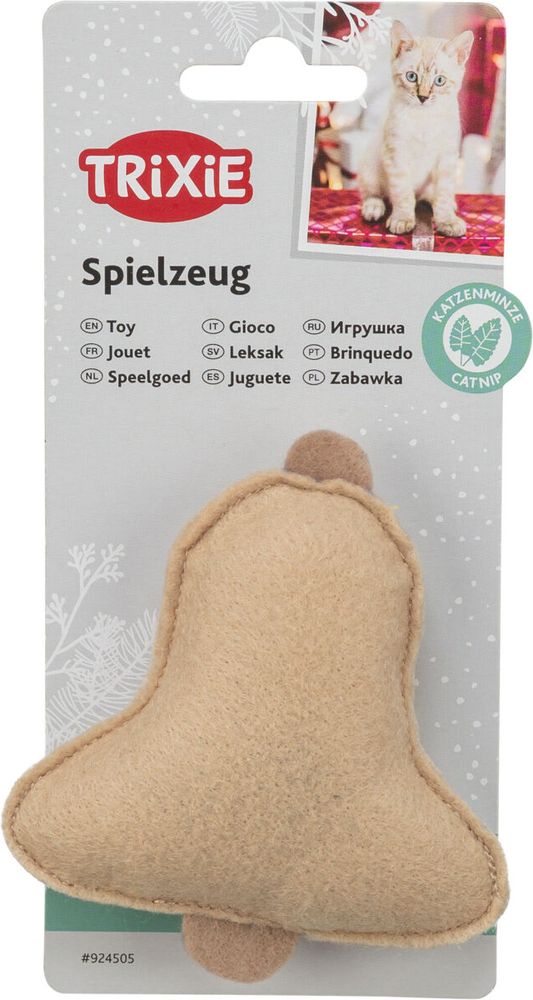 TRIXIE ΠΑΙΧΝΙΔΙ TRIXIE ΧΡΙΣΤΟΥΓΕΝΝΙΑΤΙΚΗ ΚΑΜΠΑΝΑ (9,5CM)