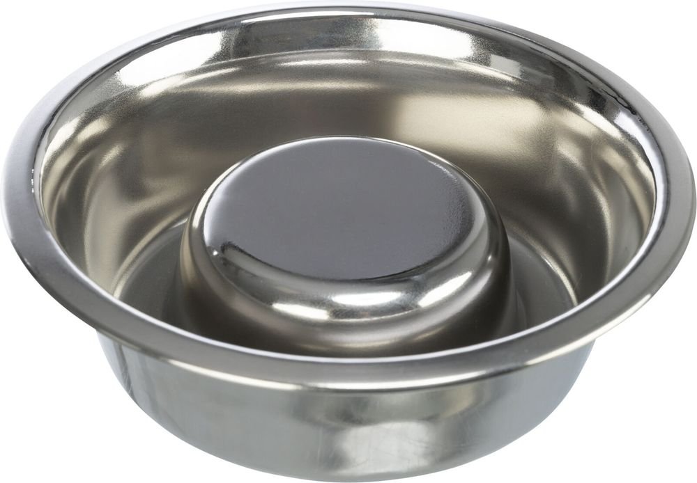 ΜΠΟΛ TRIXIE ΑΡΓΟΥ ΤΑΙΣΜΑΤΟΣ ΑΝΟΞΕΙΔΩΤΟ (17CM / 600ML) TRIXIE