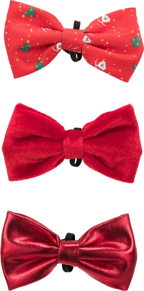 TRIXIE ΧΡΙΣΤΟΥΓΕΝΝΙΑΤΙΚΟ ΠΑΠΙΓΙΟΝ TRIXIE XMAS SUIT BOW TIE (10CM)