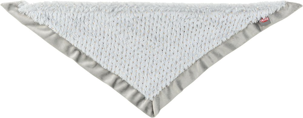 ΧΡΙΣΤΟΥΓΕΝΝΙΑΤΙΚΗ ΜΠΑΝΤΑΝΑ TRIXIE NECKERCHIEF XMAS ΒΕΛΟΥΤΕ ΓΚΡΙ (75CM) TRIXIE