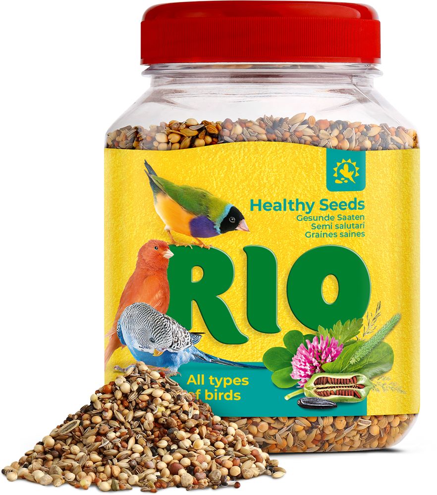 RIO ΛΙΧΟΥΔΙΑ RIO HEALTHY SEEDS NATURAL TREAT ΓΙΑ ΟΛΑ ΤΑ ΠΤΗΝΑ (240GR)