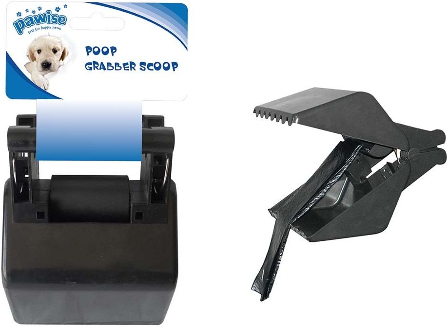 PAWISE ΑΝΑΔΙΠΛΟΥΜΕΝΟ ΦΤΥΑΡΑΚΙ ΣΥΛΛΟΓΗΣ ΠΕΡΙΤΤΩΜΑΤΩΝ PAWISE ΠΛΑΣΤΙΚΟ ΜΑΥΡΟ