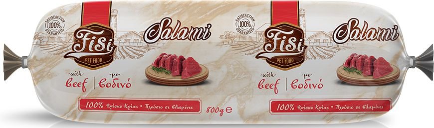 ΣΑΛΑΜΙ FISI ADULT ΒΟΔΙΝΟ (800GR) FISI