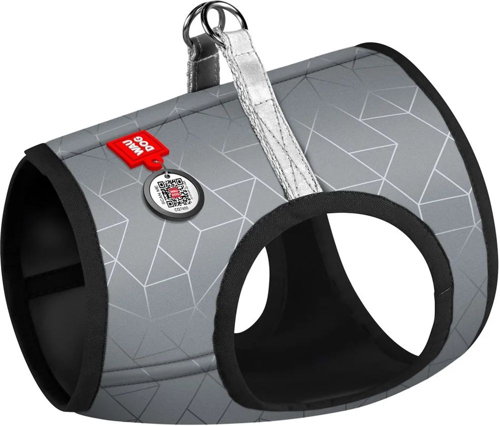 ΣΑΜΑΡΑΚΙ WAUDOG REFLECTIVE ΓΚΡΙ (28-31CM X 20-22CM)