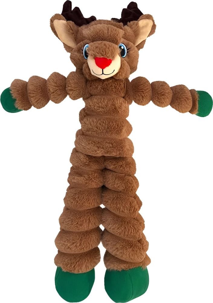 KONG ΧΡΙΣΤΟΥΓΕΝΝΙΑΤΙΚΟ ΠΑΙΧΝΙΔΙ KONG HOLIDAY SHAKERS CRUMPLES REINDEER XLARGE (38,1X53,3CM)