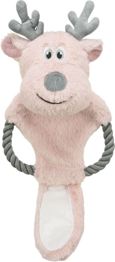 TRIXIE ΧΡΙΣΤΟΥΓΕΝΝΙΑΤΙΚΟ ΠΑΙΧΝΙΔΙ TRIXIE XMAS ΤΑΡΑΝΔΟΣ ΜΕ ΣΧΟΙΝΙ ΛΟΥΤΡΙΝΟ (47CM)