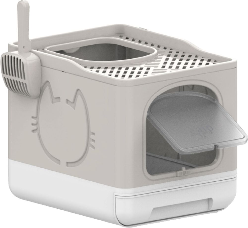 ΤΟΥΑΛΕΤΑ ΓΑΤΑΣ AFP ΑΝΑΔΙΠΛΟΥΜΕΝΗ ΜΠΕΖ (49,6X38,8X40,7CM)