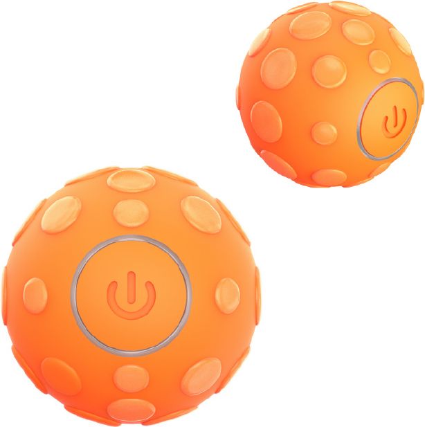 ΠΑΙΧΝΙΔΙ ΓΑΤΑΣ AFP MODERN CAT THRILL JUMPING BALL ΠΟΡΤΟΚΑΛΙ (4X4X4CM)